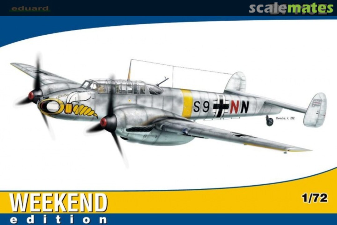 Boxart Bf 110E 7419 Eduard