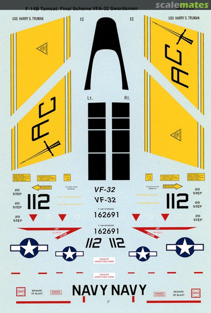 Boxart F-14B Tomcat 48-1103 SuperScale International