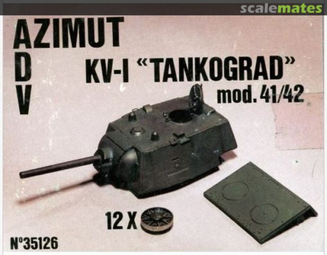 Boxart KV-l 'Tankograd' Mod.41/42 Conversion 35126 ADV Azimut