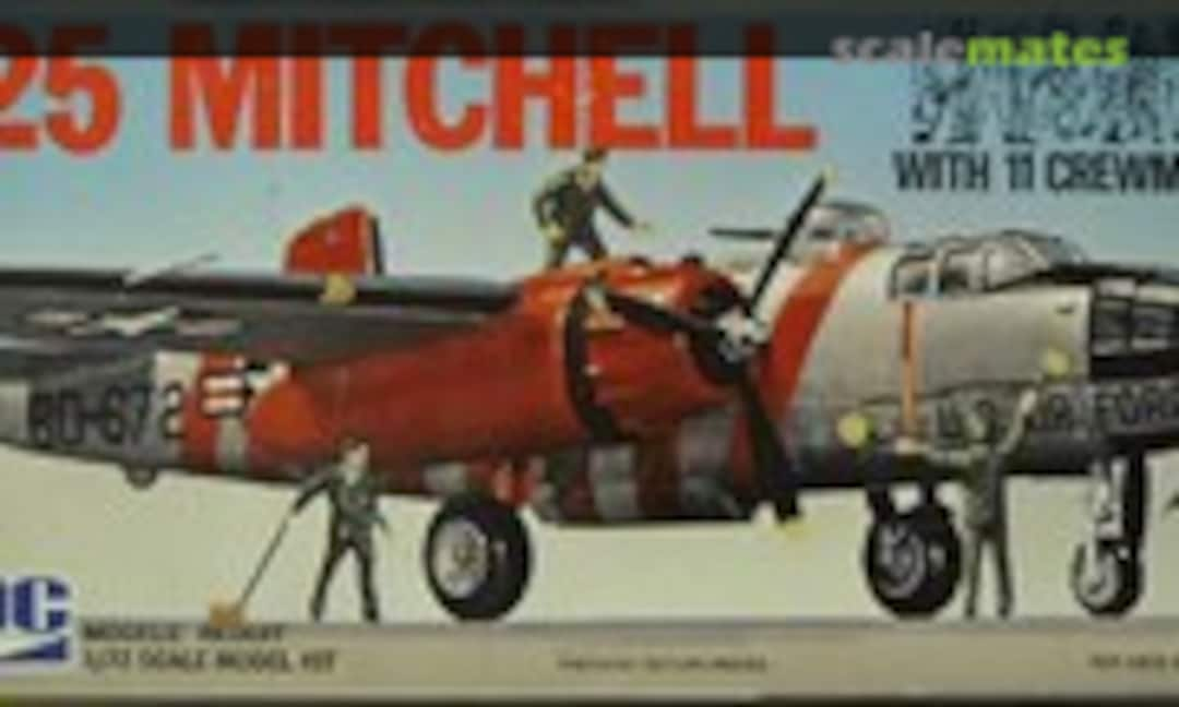 1:72 B-25 Mitchell with 11 crewmen (MPC 2-0201)