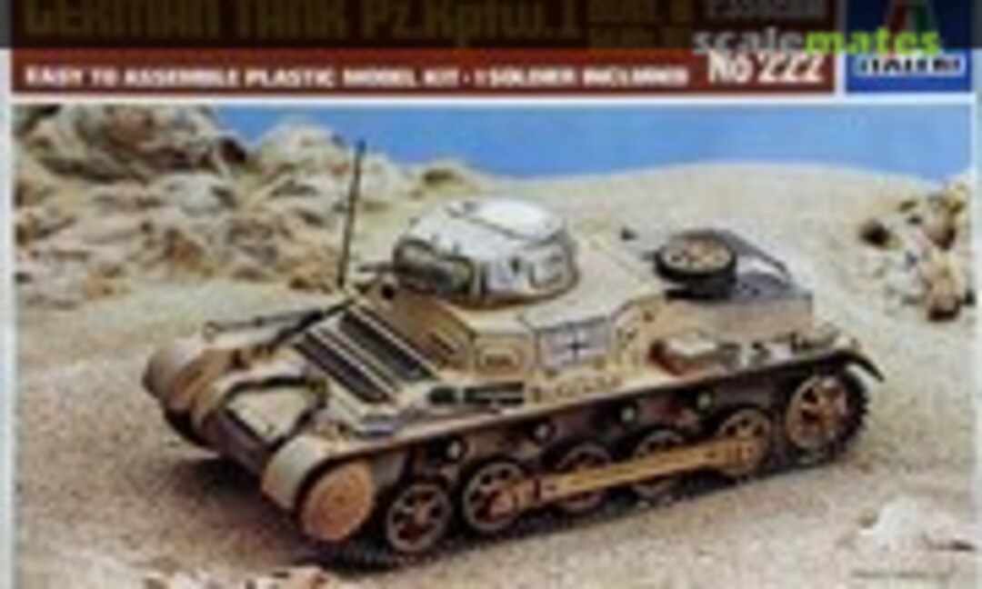 1:35 German Tank Pz.Kpfw.I Ausf.B (Italeri 222)