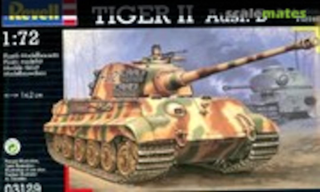 1:72 Tiger II Ausf. B Production Turret (Revell 03129)