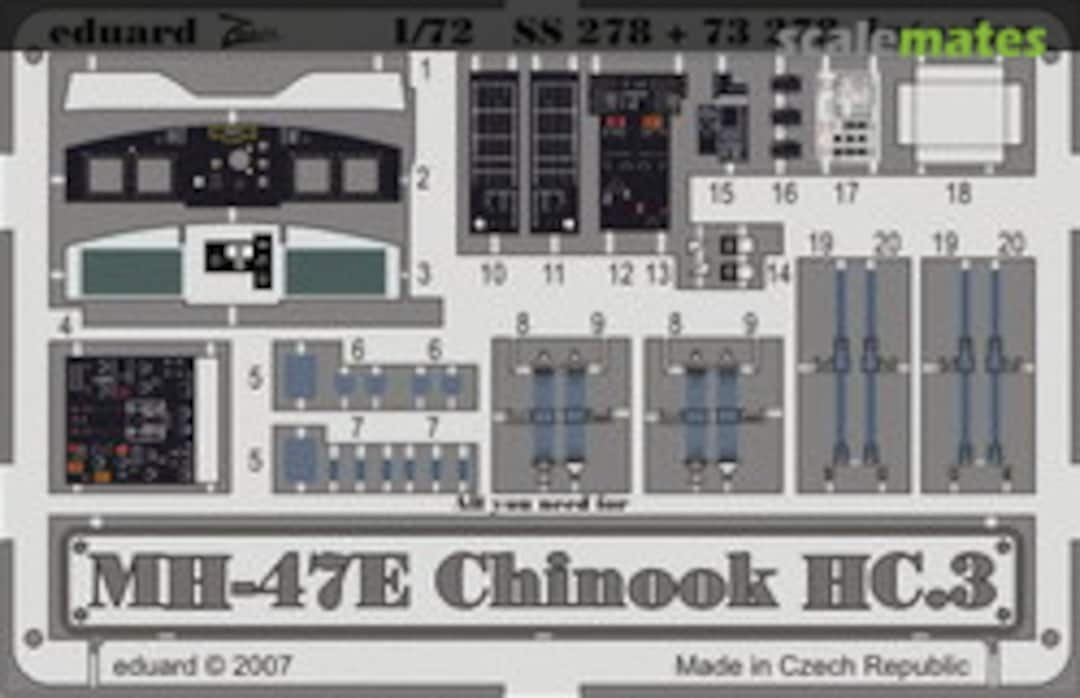 Boxart MH-47E Chinook HC.3 Interior 73278 Eduard