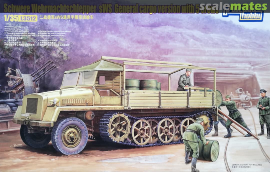 Boxart Schwere Wehrmachtsschlepper sWS L3512 Great Wall Hobby