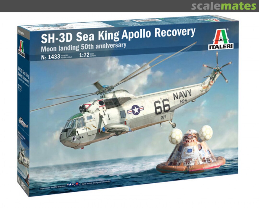 Boxart SH-3 Sea King 1433 Italeri