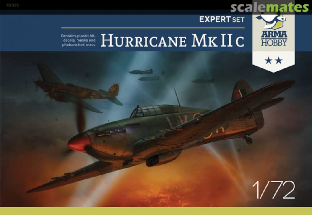 Boxart Hurricane Mk IIc 70035 Arma Hobby