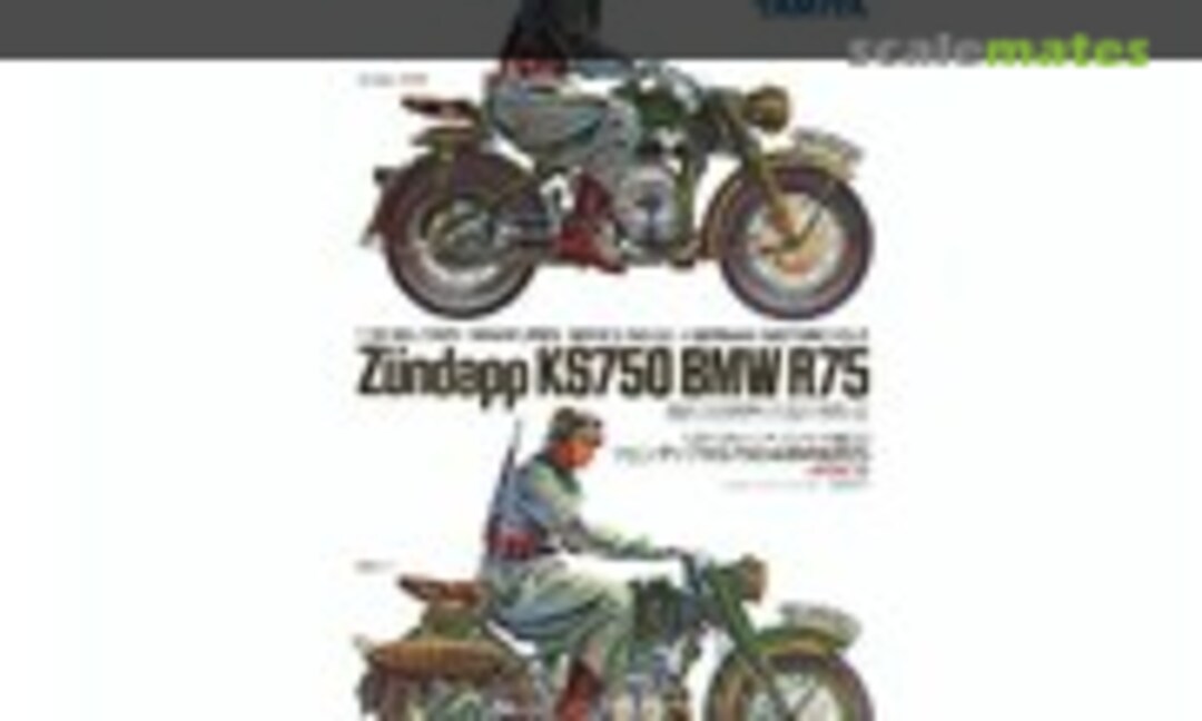 1:35 Zündapp KS750 BMW R75 (Tamiya MM123)