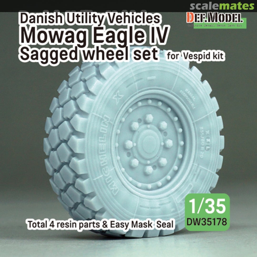 Boxart Danish Eagle IV Sagged wheel set  DW35178 Def.Model