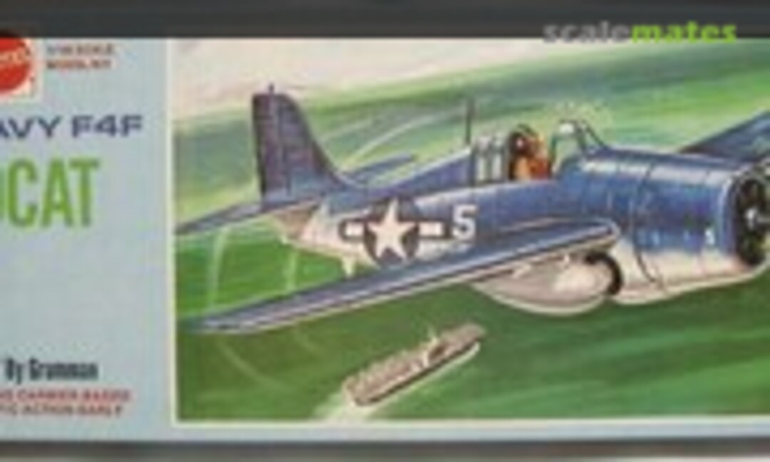 1:48 U.S. Navy F4F Wildcat (Monogram/Mattel 6798)