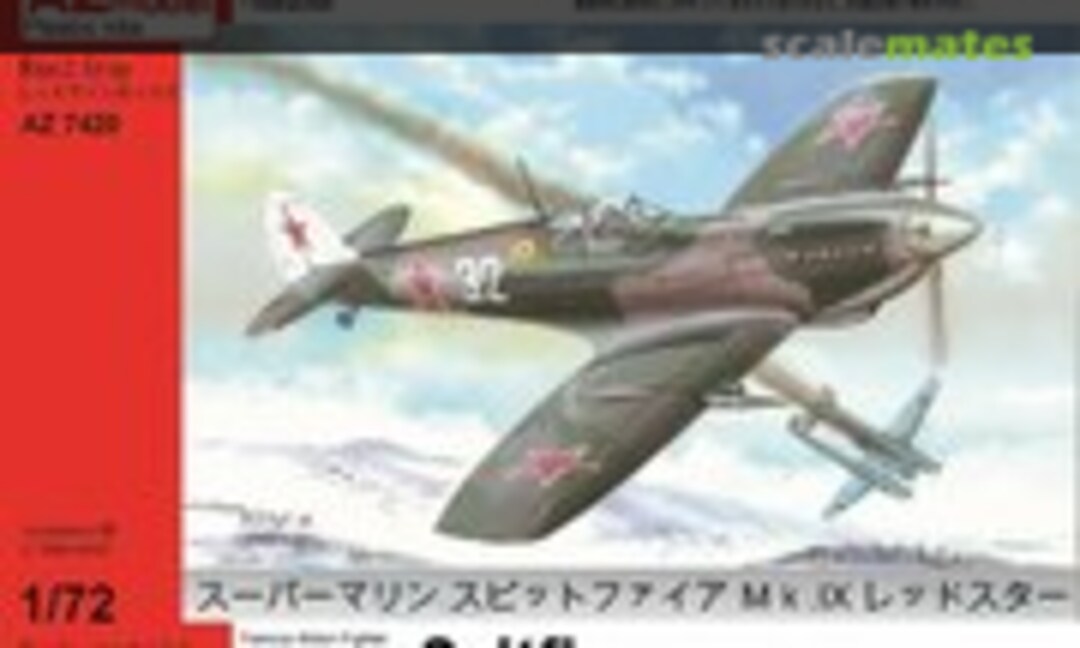 1:72 Supermarine Spitfire LF.Mk.IXe &quot;Red Star&quot; (AZmodel AZ7420)