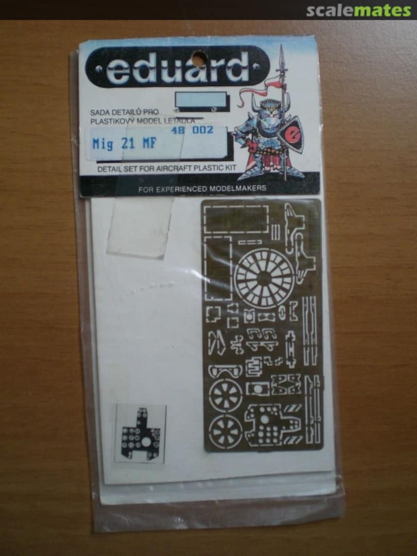 Boxart MiG-21 MF - PE Detail Set 48002 Eduard