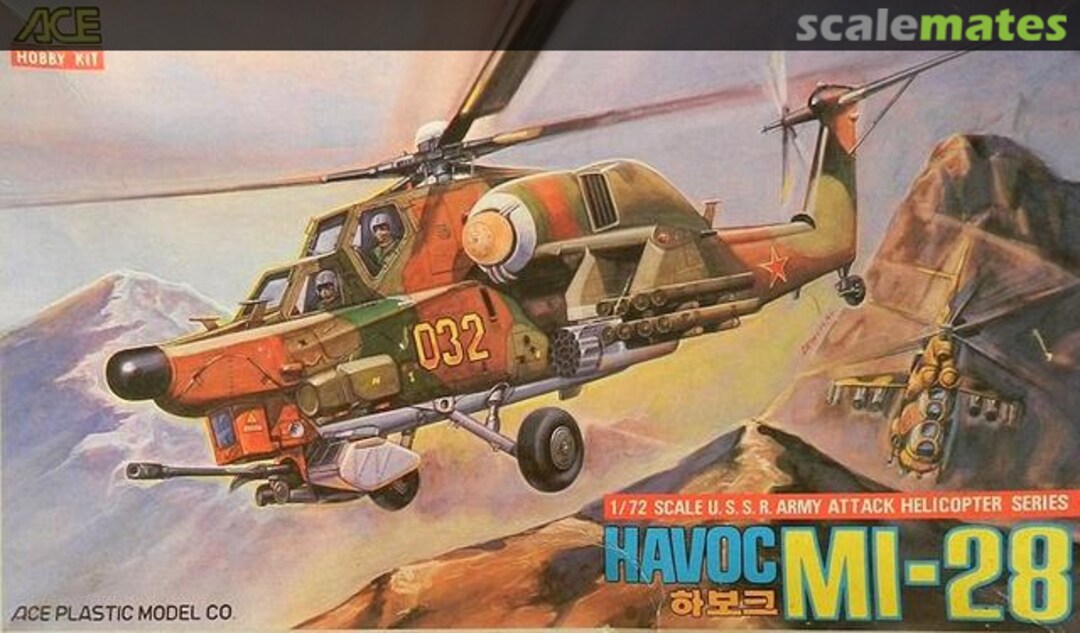 Boxart havoc Mi-28 P138 ACE Hobby Kit