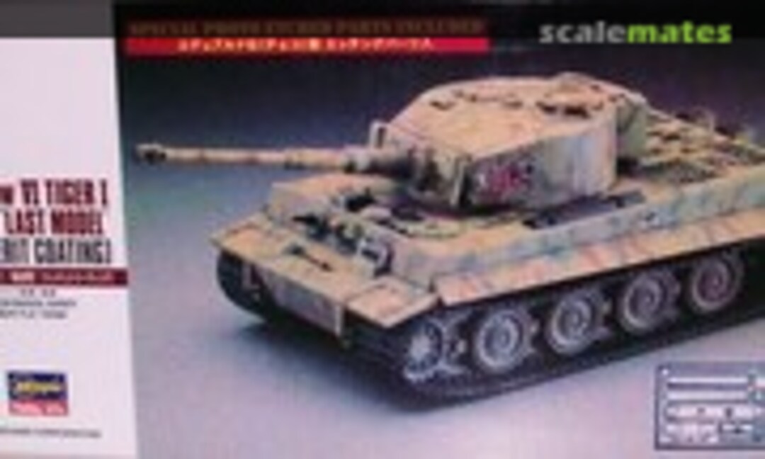 1:72 Pz.Kpfw VI Tiger I Ausf. E 'Last Model' (zimmerit coating) (Hasegawa 30026)