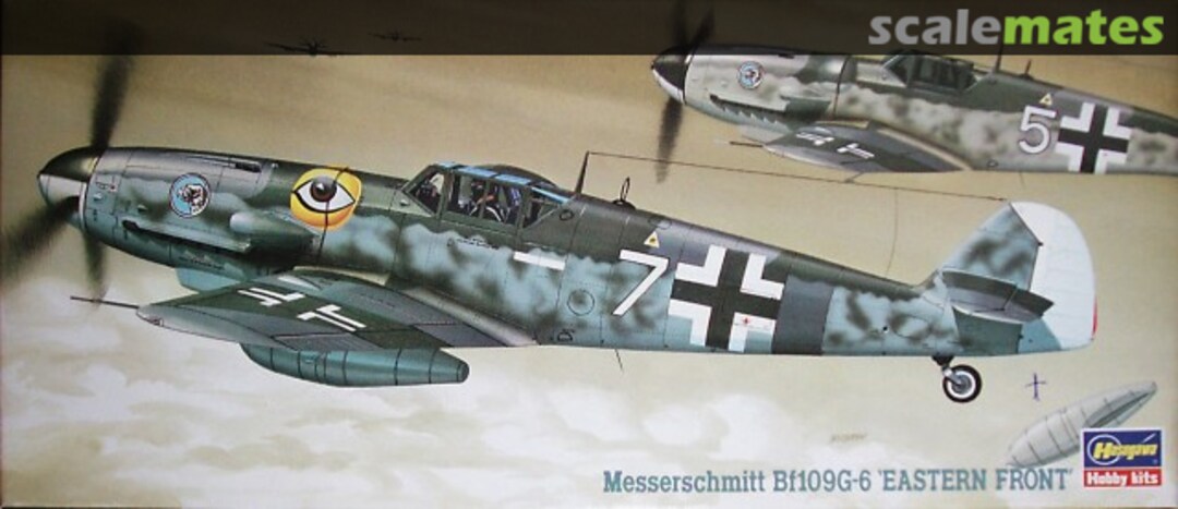 Boxart Messerschmitt Bf109G-6 'Eastern Front' 51379 Hasegawa