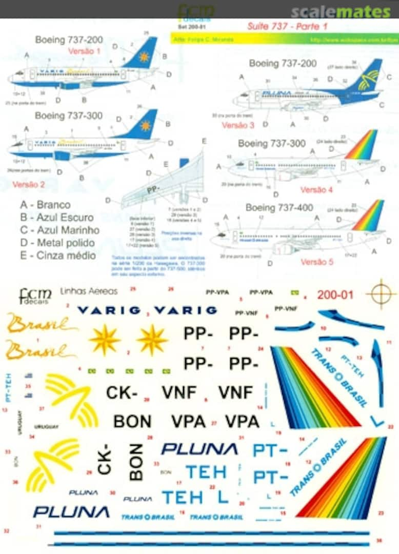 Boxart Lineas Aereas, Suite 737, Parte 1 200-01 FCM