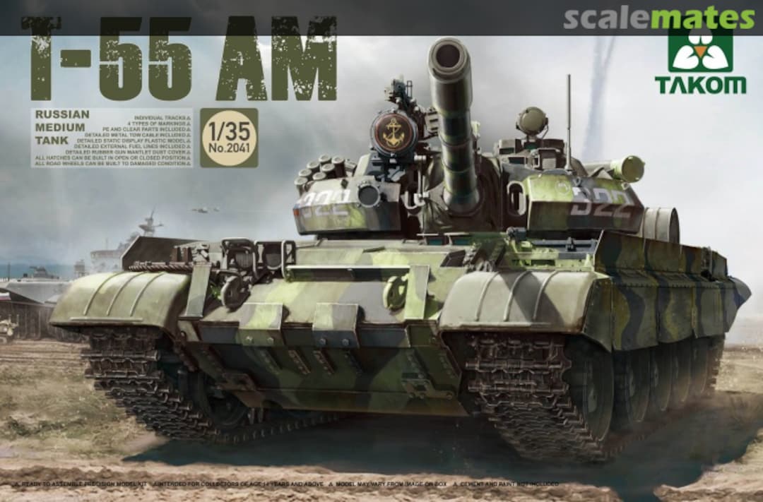 Boxart T-55 AM 2041 Takom