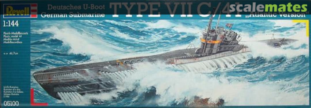 Boxart Type VII C/41 "Atlantic Version" 05100 Revell