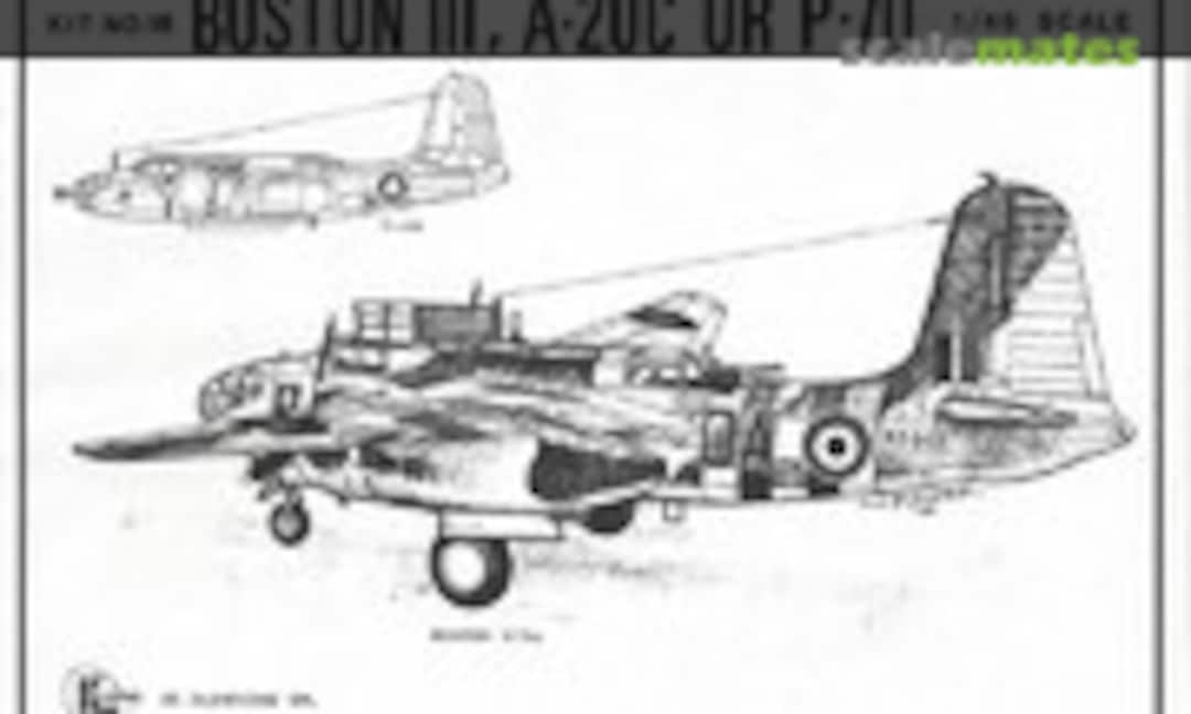 1:48 Boston III, A-20C or P-70 (Koster Aero Enterprises 18)