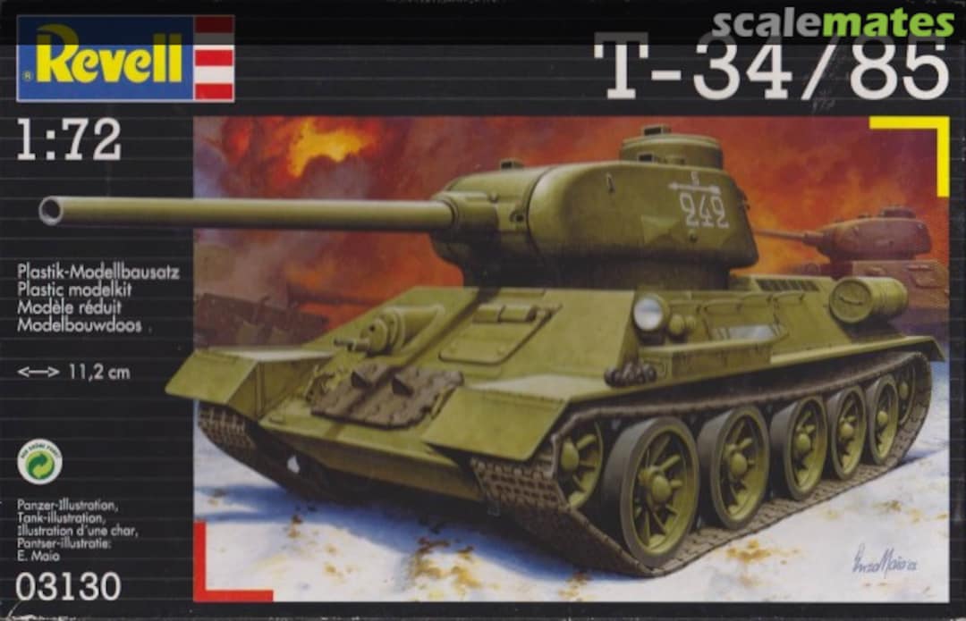 Boxart T-34/85 03130 Revell