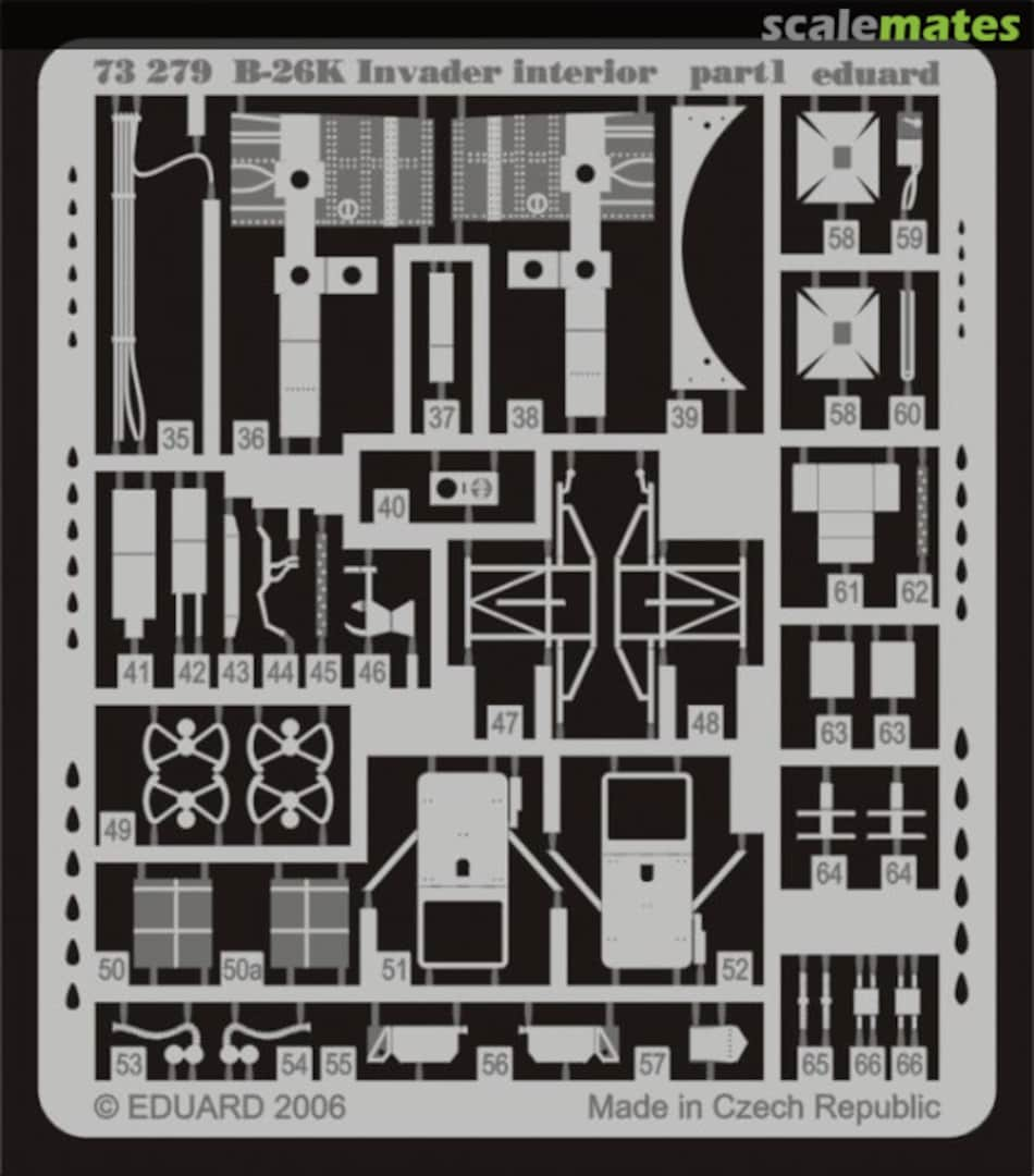 Boxart B-26K interior 73279 Eduard