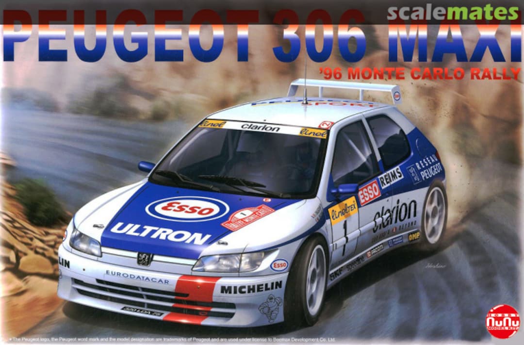 Boxart Peugeot 306 Maxi PN24009 NuNu Model Kit 