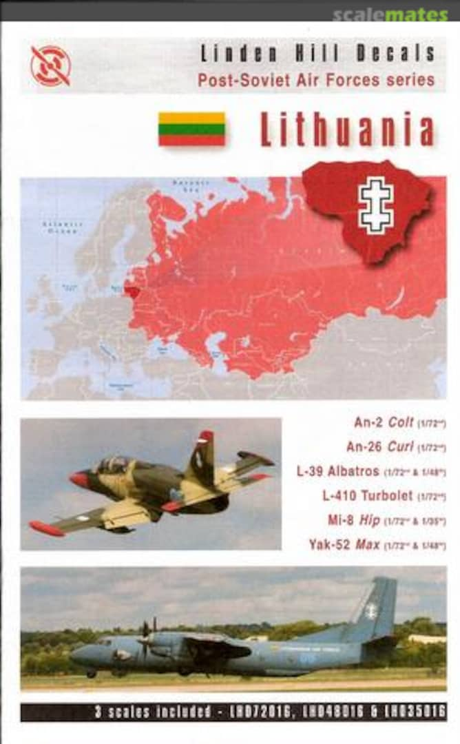 Boxart Lithuania LHD72016 Linden Hill Decals