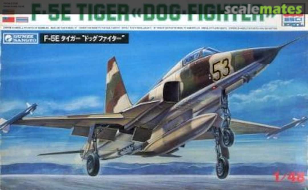 Boxart F-5E Tiger "Dog Fighter" GE-204 ESCI/ERTL