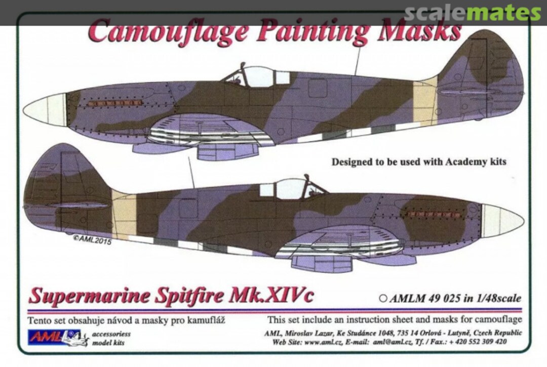 Boxart Supermarine Spitfire Mk.XIVc AMLM 49 025 AML