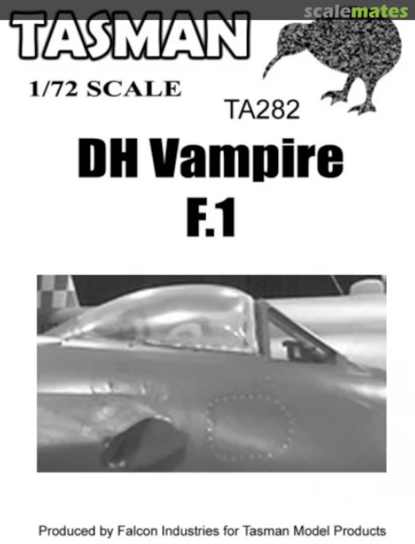 Boxart DH Vampire F.1 TA282 Tasman Model Products