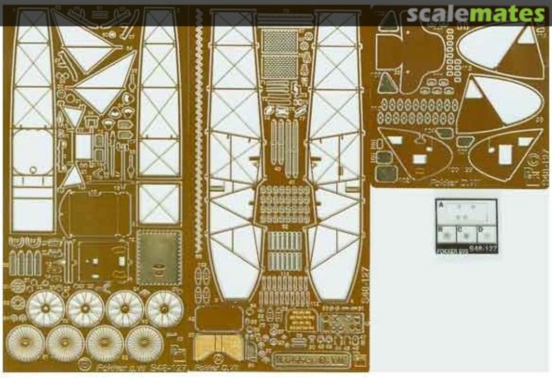 Boxart Fokker D.VII (early) S48-127 Part