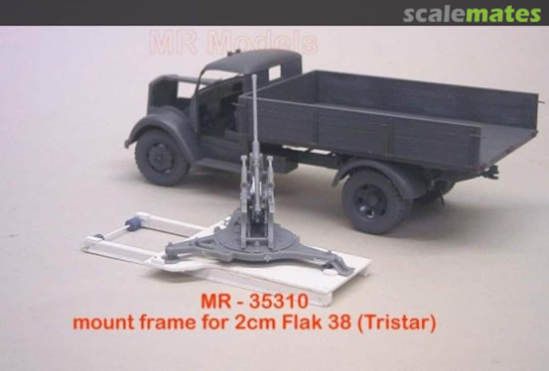 Boxart Mount frame for 2cm Flak 38 (Tristar) MR-35310 MR Modellbau