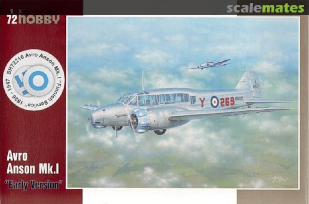 Boxart Avro Anson Mk.I SH72216 Special Hobby