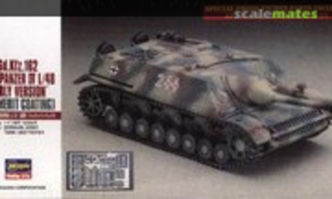 1:72 SdKfz 162 Jagdpanzer IV L/48 Early Version With Zimmerit (Hasegawa 30027)