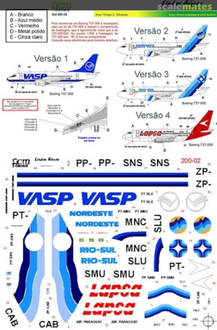 Boxart Lineas Aereas: Suite 737, Parte 2 200-02 FCM