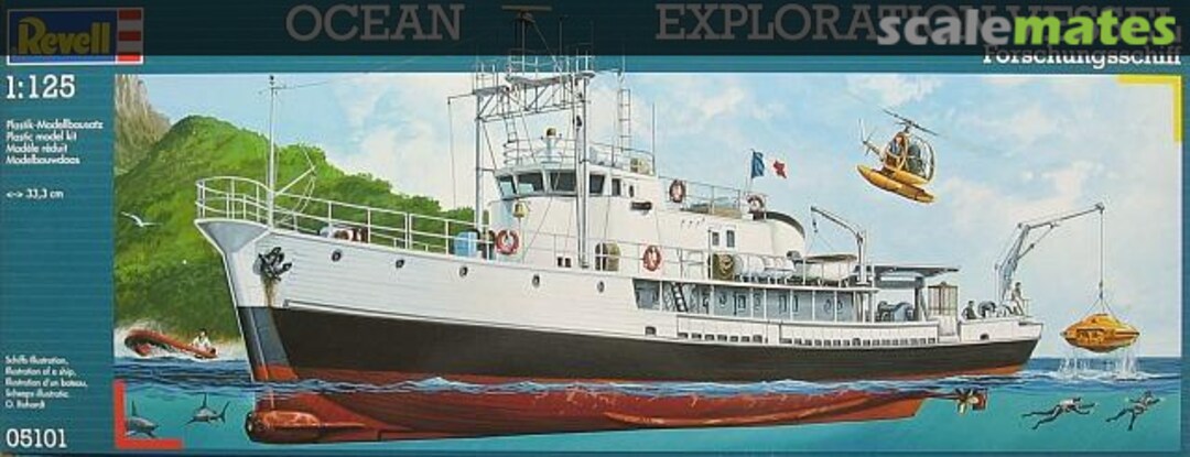 Boxart Ocean Exploration Vessel 05101 Revell