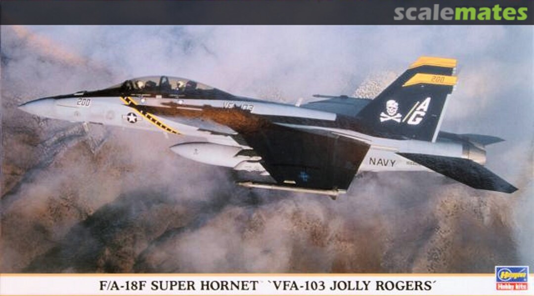 Boxart F/A-18F Super Hornet `VFA-103 Jolly Rogers´ 00853 Hasegawa