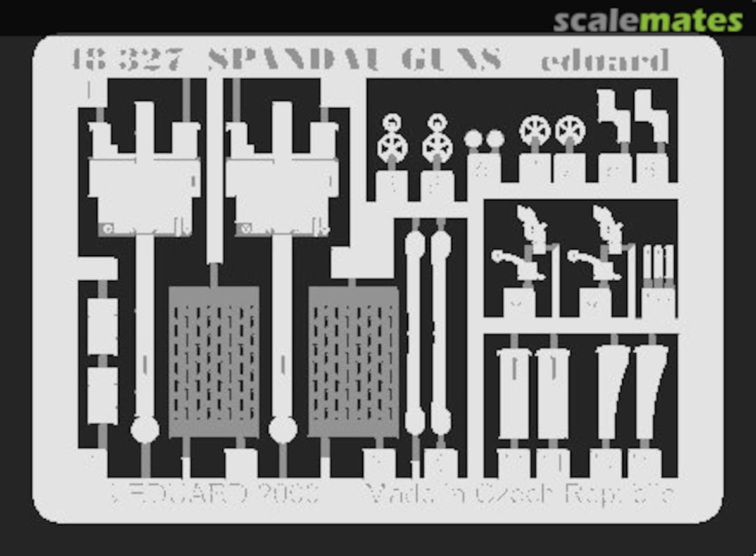 Boxart Spandau Guns WWI 48327 Eduard