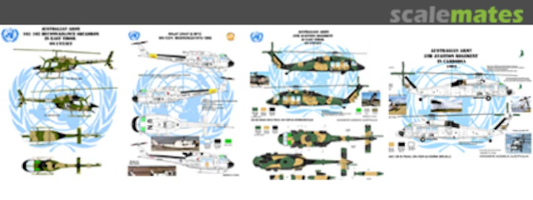 Boxart AAAC, UN Decals AA-06 Hawkeye Models