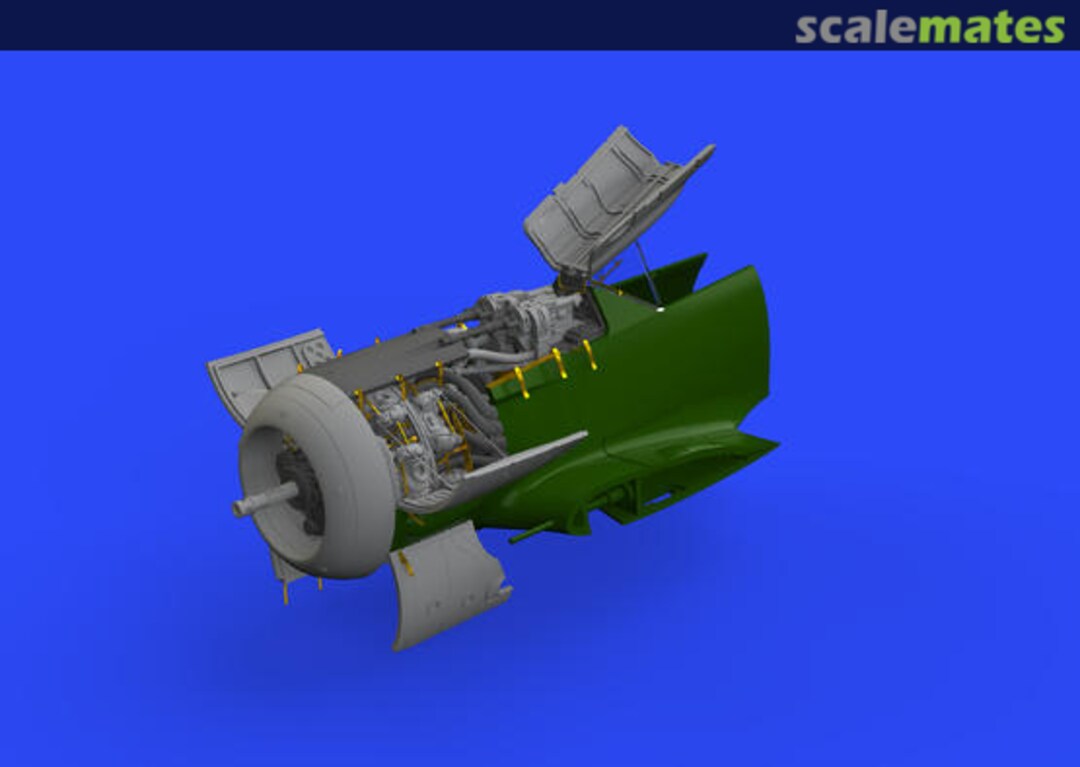 Boxart Fw 190A-8 engine and fuselage guns 648464 Eduard