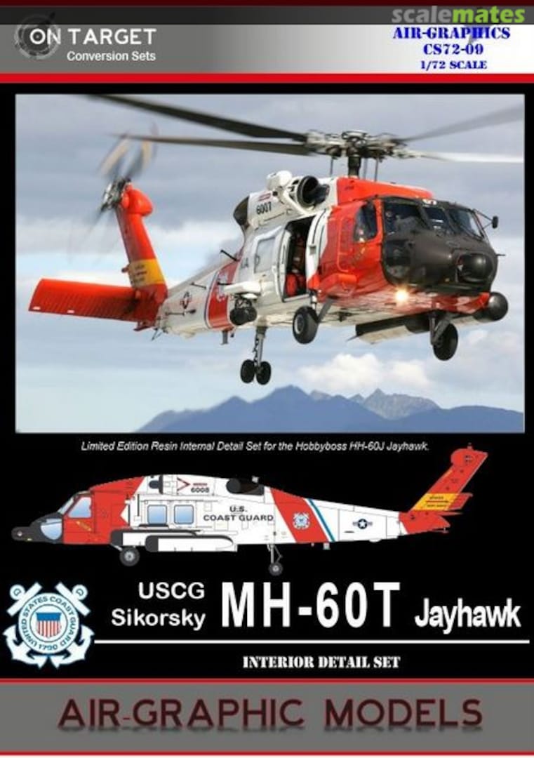 Boxart Sikorsky MH-60T Jayhawk CS-09 Air-Graphic Models