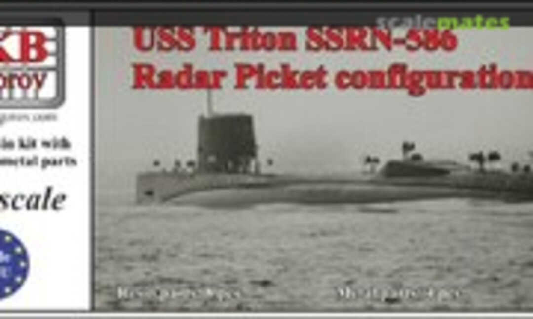 1:700 USS Triton SSRN-586 (OKB Grigorov 700100)