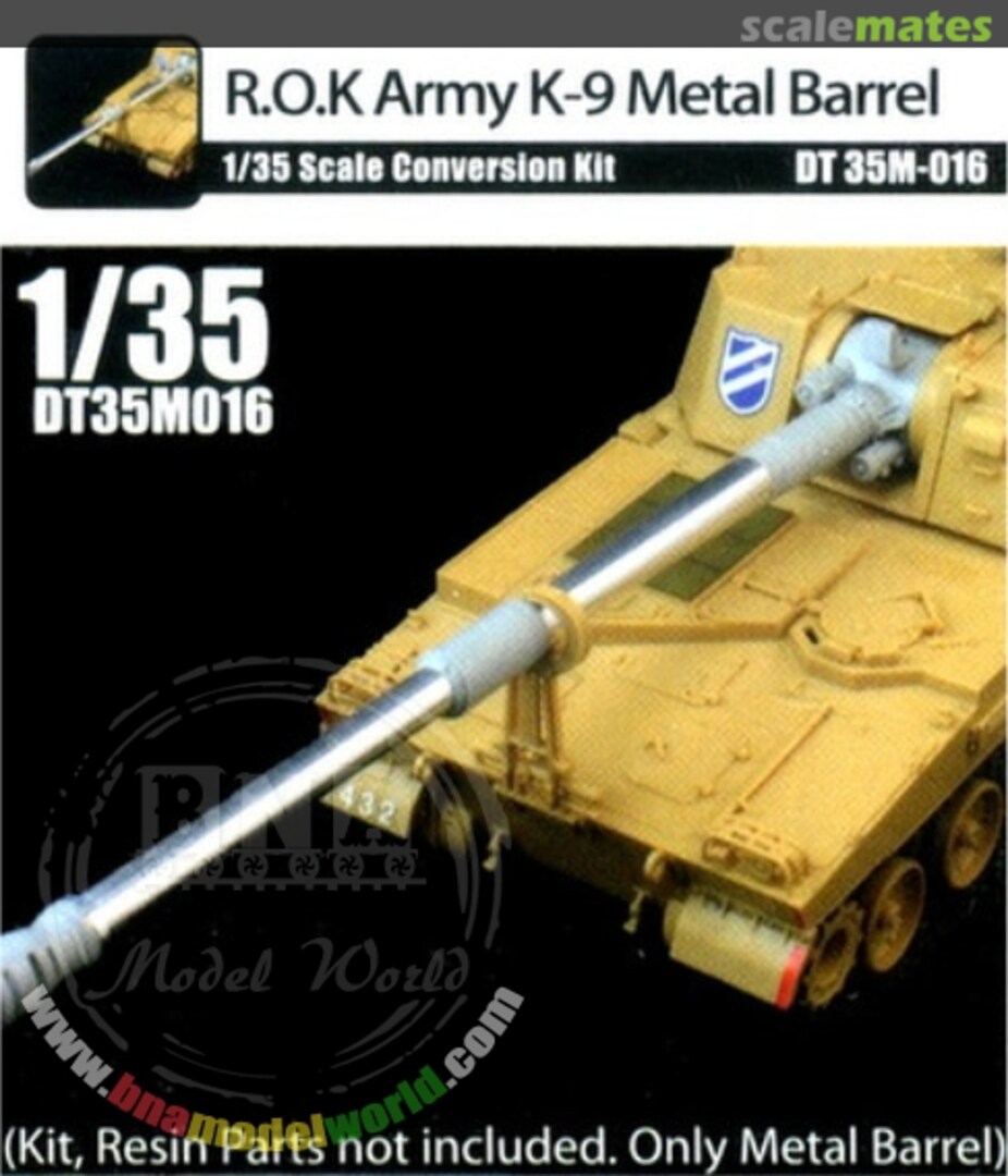 Boxart ROK Army K-9 Metal Barrel DT35M-016 Division Miniature