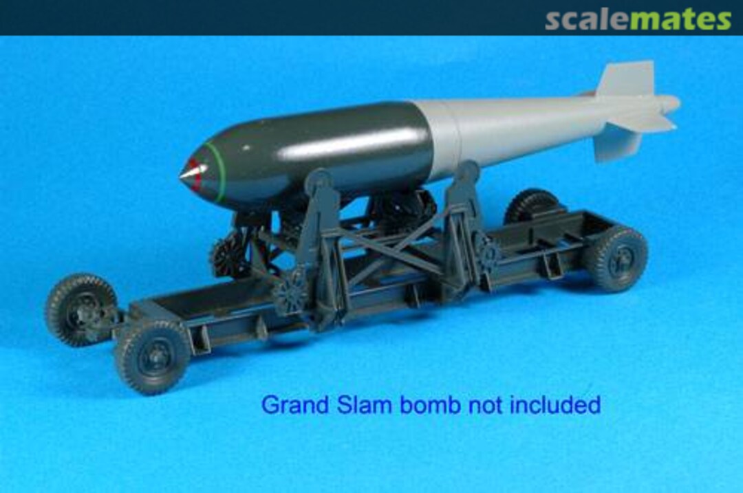 Boxart RAF Type H Bomb Trolley BB24 Belcher Bits