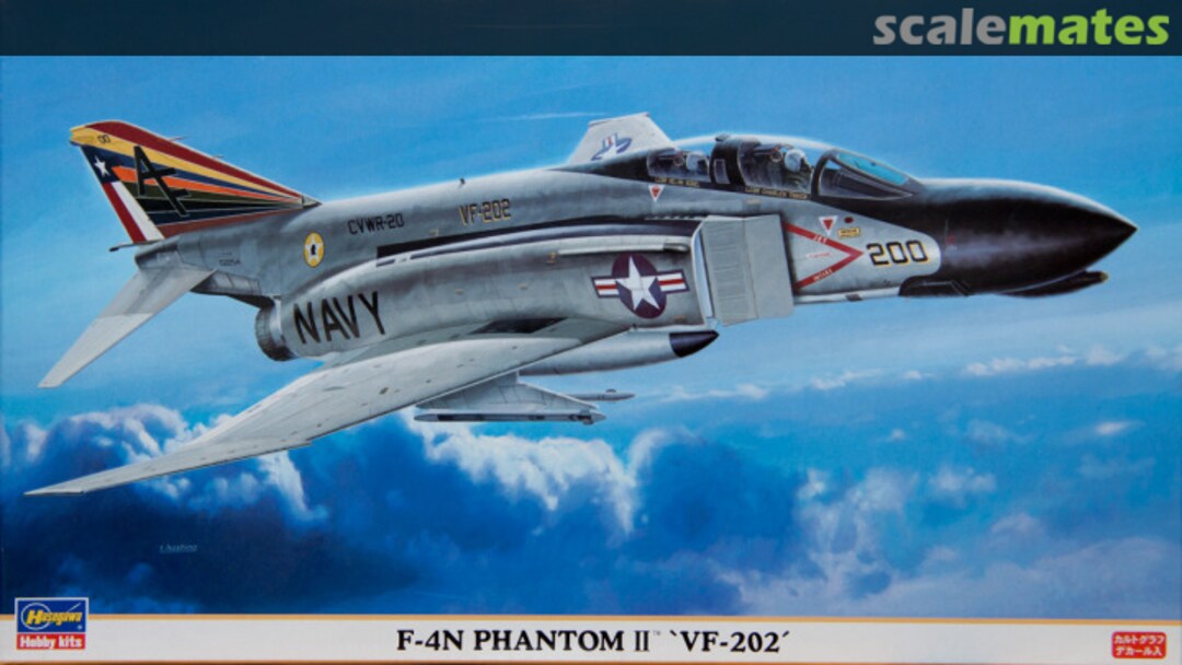 Boxart F-4N Phantom II `VF-202´ 00771 Hasegawa