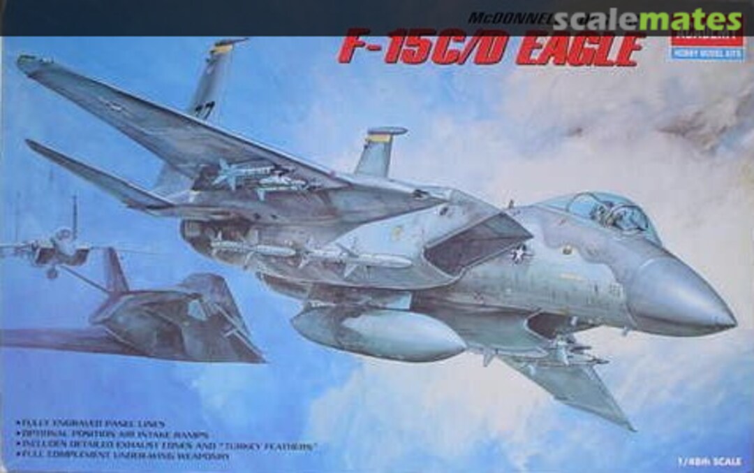 Boxart McDonnell Douglas F-15 C/D Eagle 1685 Academy