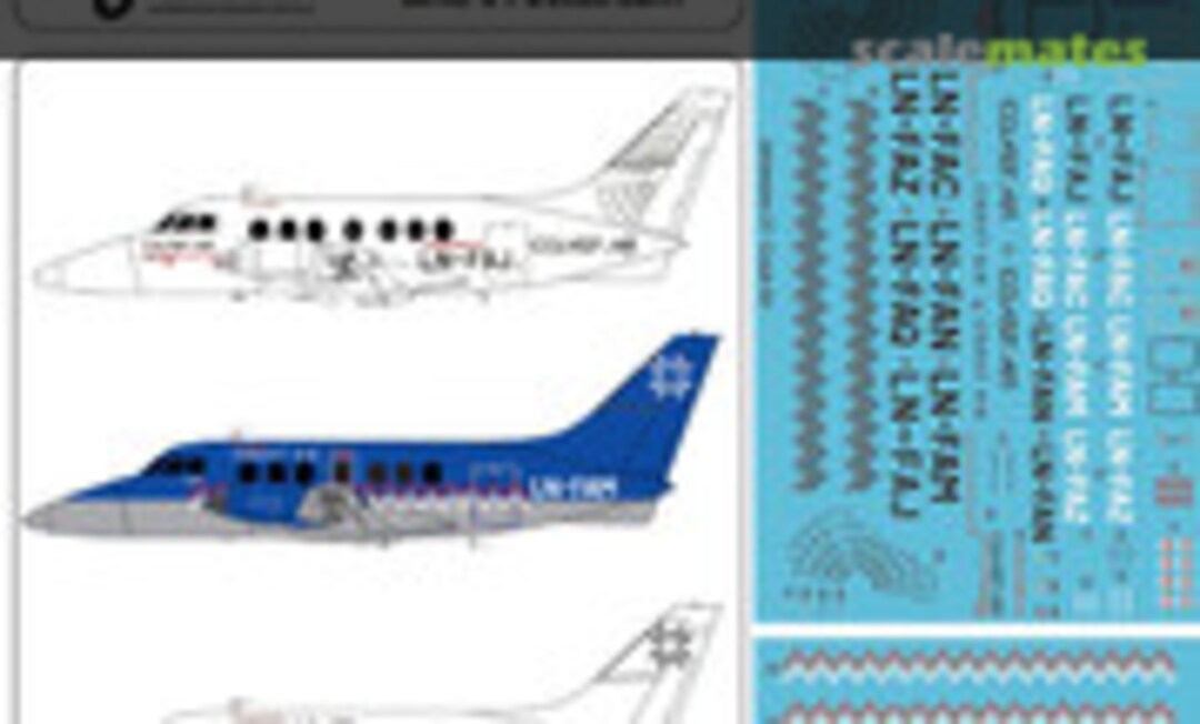 1:72 Jetstream 31 (Lima November Decals LN72-533)