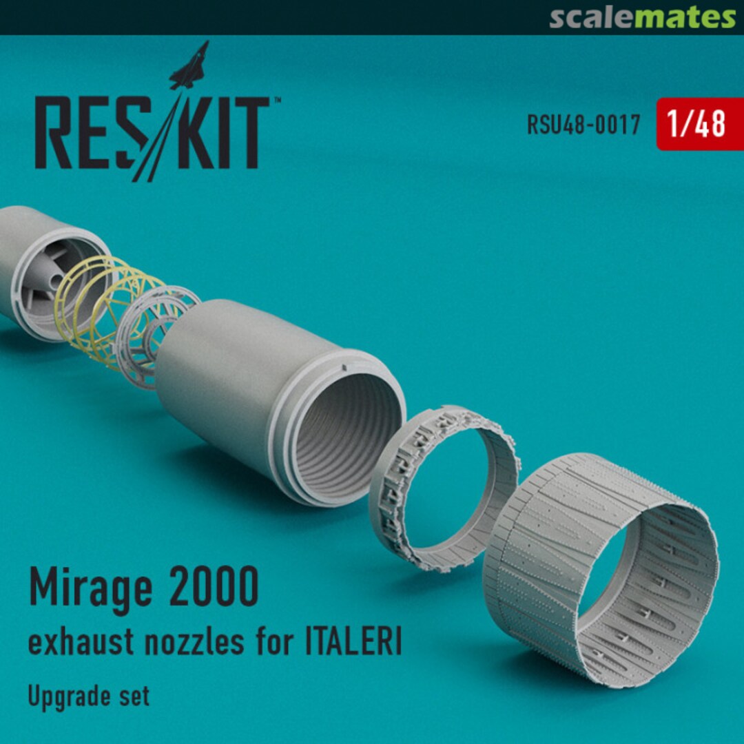 Boxart Mirage 2000 - Exhaust Nozzles RSU48-0017 ResKit