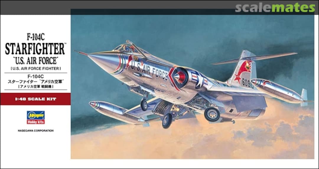 Boxart F-104C Starfighter `U.S. Air Force´ 07219 Hasegawa