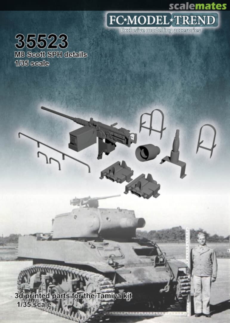 Boxart M8 Scott SPH details 35527 FC Model Trend