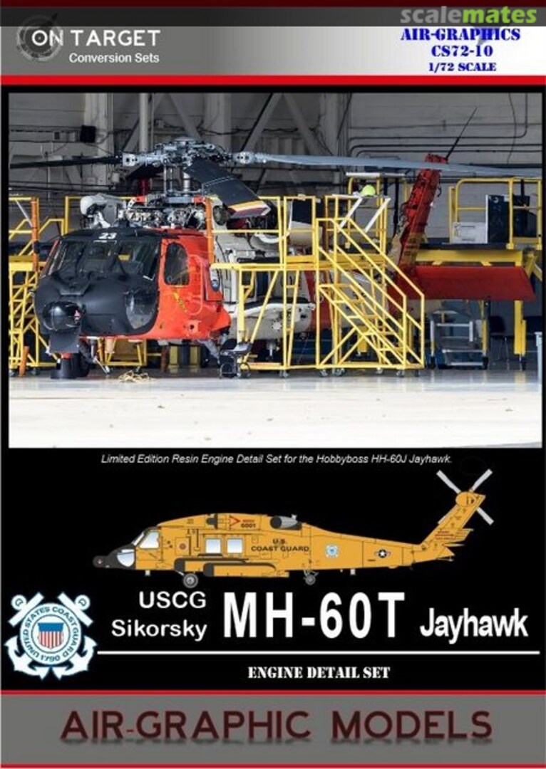 Boxart Sikorsky MH-60T Jayhawk CS-10 Air-Graphic Models